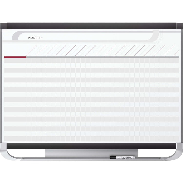 Quartet Prestige 2 Total Erase Project Planning Board, 36 x 24, Graphite Frame (QRTPP32P2) Each