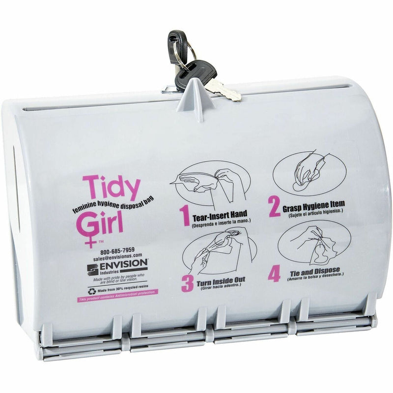 Stout Tidy Girl Plastic Feminine Hygiene Disposal Bag Dispenser (STOTGUDP) Each