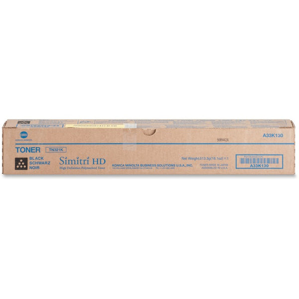 Konica Minolta Toner Cartridge, f/224/284, 27, 000 Page Yield, Black (KNMTN321K) Each