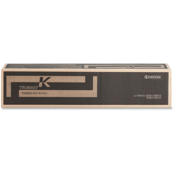 Kyocera Toner Cartridge, 25,000 Page Yield, Black (KYOTK8307K) Each