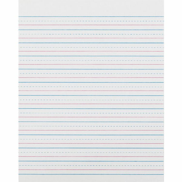 Zaner-Bloser Z-Bloser Sulphite Paper, Rld, Grade-3, 10-1/2"x8", 500Sh, WE (PACZP2413) Pack of 500