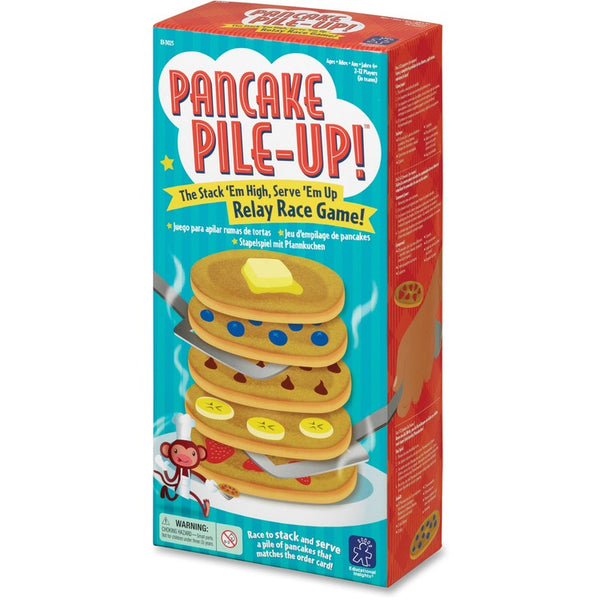 Educational Insights Pancake Pile-Up Relay Race Game, Mutli (EII3025) Each