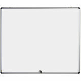 MasterVision Slim-Line Enclosed Dry Erase Board, 47 x 38, Aluminum Case (BVCVT380109150) Each