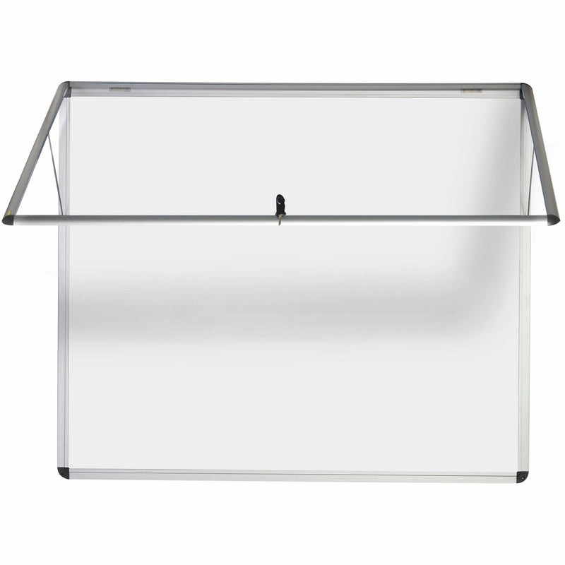 MasterVision Slim-Line Enclosed Dry Erase Board, 47 x 38, Aluminum Case (BVCVT380109150) Each