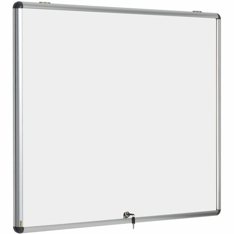 MasterVision Slim-Line Enclosed Dry Erase Board, 47 x 38, Aluminum Case (BVCVT380109150) Each