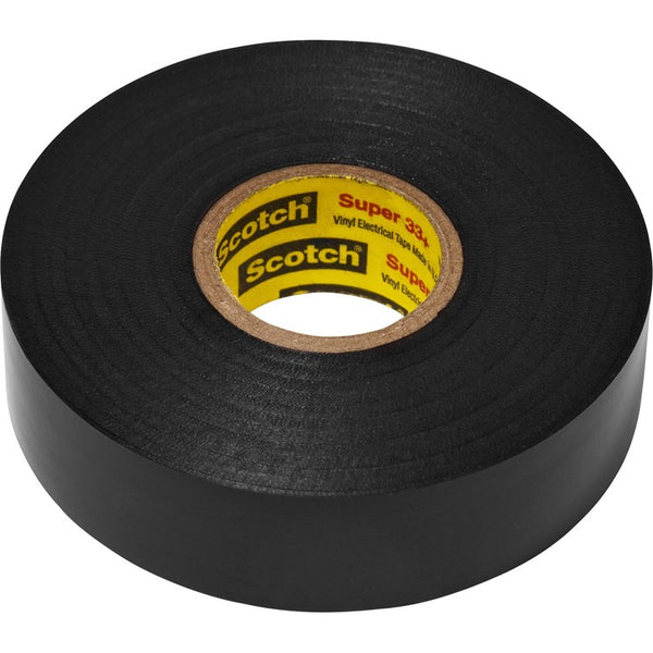 Scotch Electrical Tape, 10RL/CT, Black (MMM6132BA10)