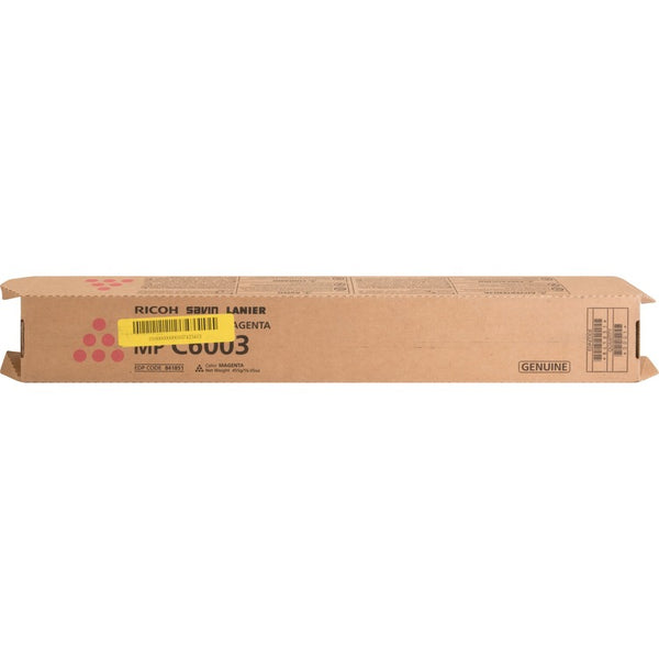 Ricoh Toner Cartridge for MPC6003, 22500 Page Yield, Magenta (RIC841851) Each