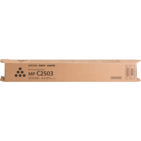 Ricoh Toner Cartridge for MPC2503, 15000 Page Yield, Black (RIC841918) Each