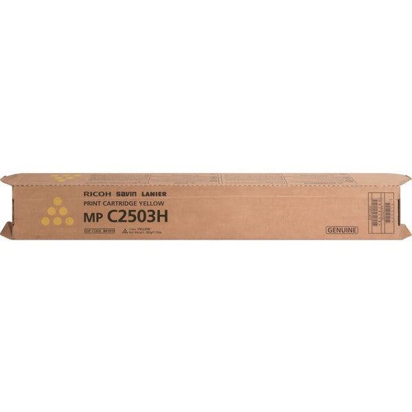 Ricoh Toner Cartridge for MPC2503, 9500 Page Yield, Yellow (RIC841919) Each