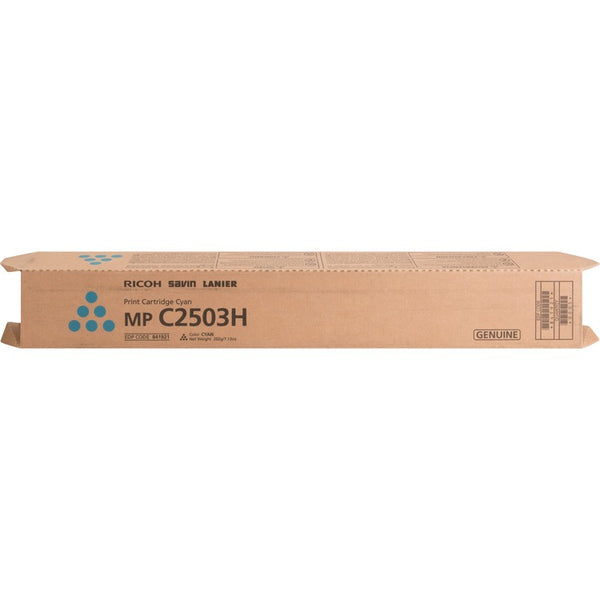 Ricoh Toner Cartridge for MPC2503, 9500 Page Yield, Cyan (RIC841921) Each