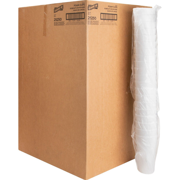 Genuine Joe Styrofoam Cups, 20 oz, 500 CT, White (GJO25250) Case of 500