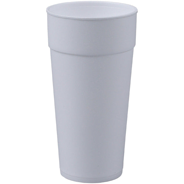 Genuine Joe Styrofoam Cups, 24 oz, 300 CT, White (GJO25251) Case of 300