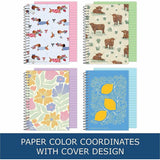 Roaring Spring Lifenotes Wirebound Notebook, 80 Sheets, 160 Pages, 5" x 7", White Paper (ROA12531) 1 Pack