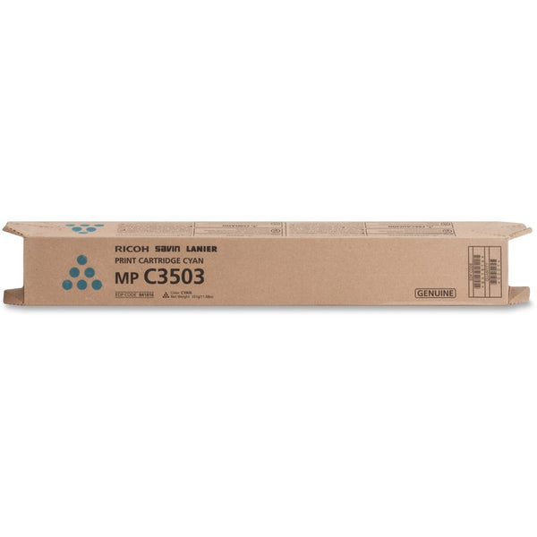 Ricoh Toner Cartridge f/3003/3503, 18,000 Page Yield, Cyan (RIC841816) Each