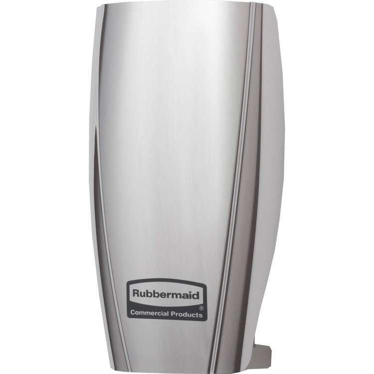 Rubbermaid Commercial Air Freshener Dispenser, TCell, Battery-free, 5.9"x2.9", Chrome (RCP1793548)