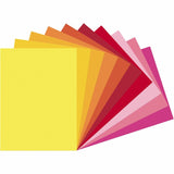 Tru-Ray Construction Paper, 12" x 9", Warm Assorted, 50/Pack (PAC102947) Pack of 50