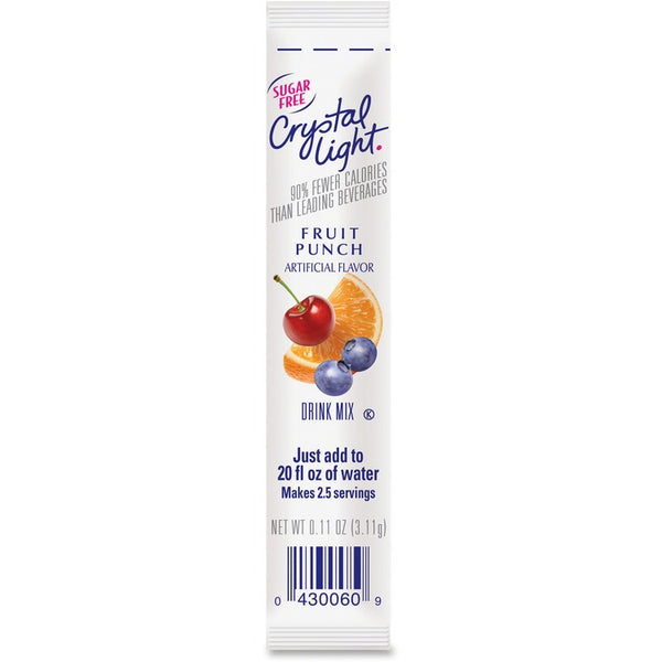 Crystal Light Crystal Light On the Go, Fruit Punch, 30/Box (KRF00006) Box of 30