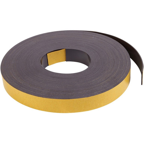 MasterVision Magnetic Adhesive Tape Roll, Black, 1" x 50 Ft. (BVCFM2021) Each