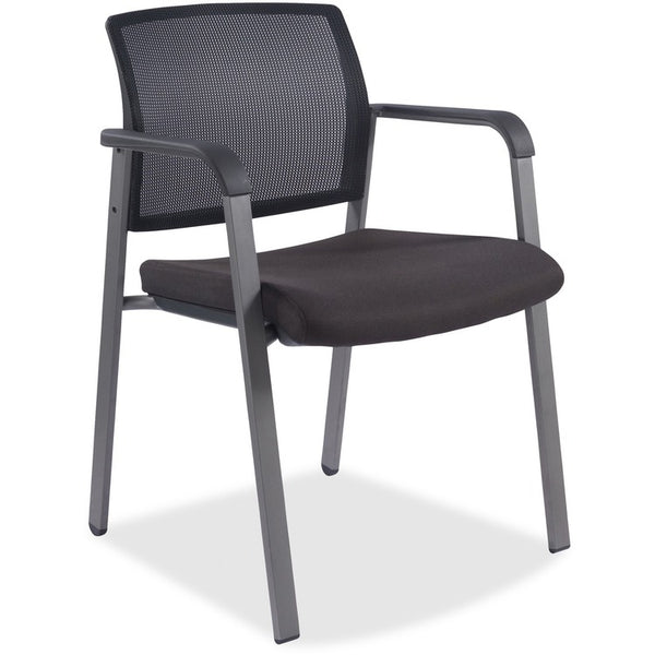 Lorell Guest Chair, 22-7/8" x 22-5/8" x 32-1/8", Mesh/Black (LLR30956)