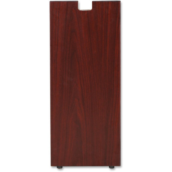 Lorell Leg Credenza, 12" x 28-1/2", Mahogany (LLR69616)