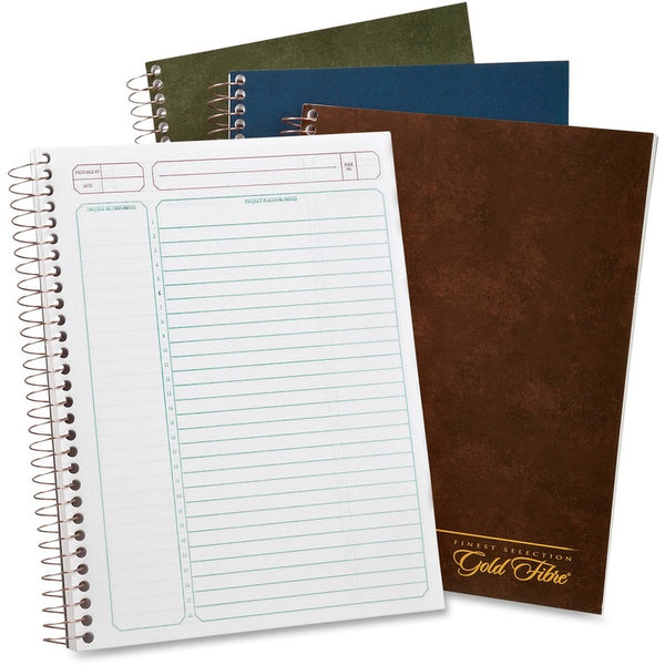 TOPS Wirebound Project Planner, 84 Sheets, 9-1/2" x 7-1/4", AST (TOP20817) Each