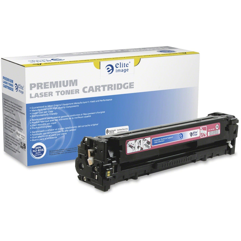 Elite Image Remanufactured Toner Cartridge, Alternative for Canon (131M), Laser, Magenta, 1 Each (ELI75923) Each