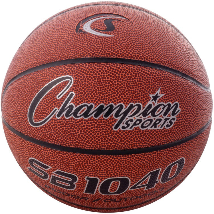 Champion Sports Composite Basketball, Official Junior, 27.75", Brown (CSISB1040) Each
