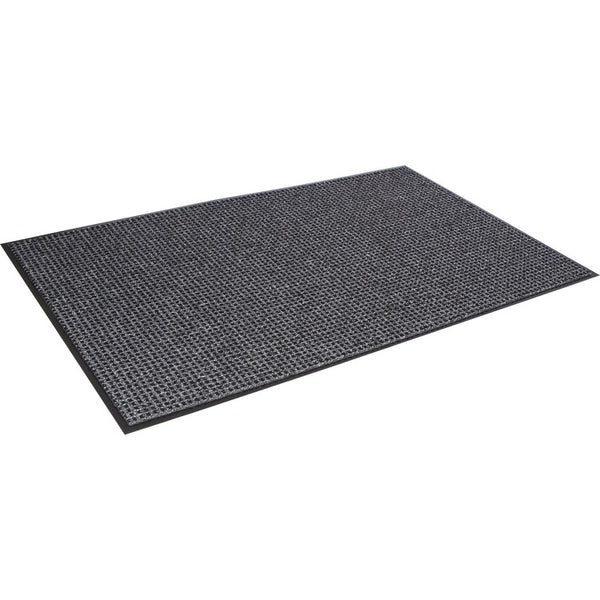 Crown Mats Oxford Wiper Mat, 36"x60", Black/Gray (CWNOXH035GY) Each
