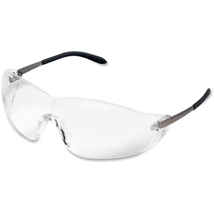Crews Blackjack Protective Eyewear, Chrome/Clear (MCSCRWS2110) Each