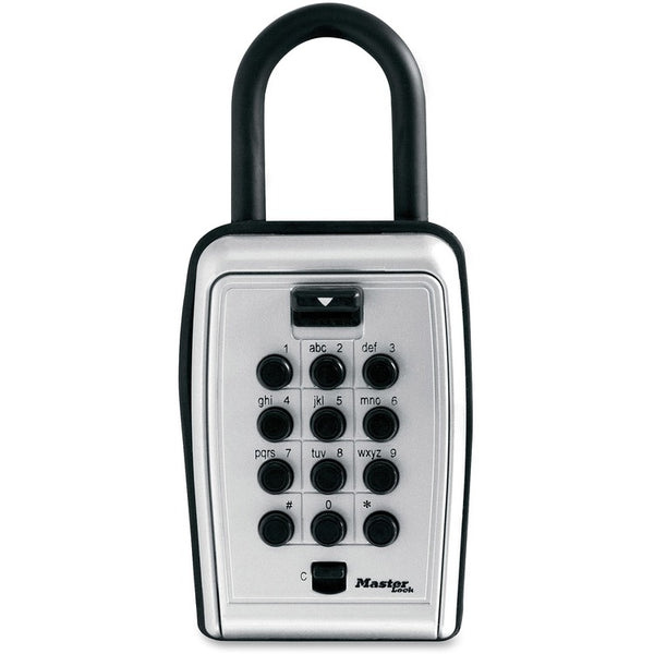 Master Lock Portable Key Safe, Protective Weather Cover, Black/Silver (MLK5422D) Each