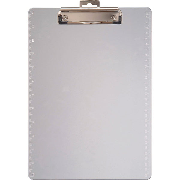 Officemate Plastic Clipboard, 1/2" Capacity, Holds 8 1/2 x 11, Clear (OIC83016) Each