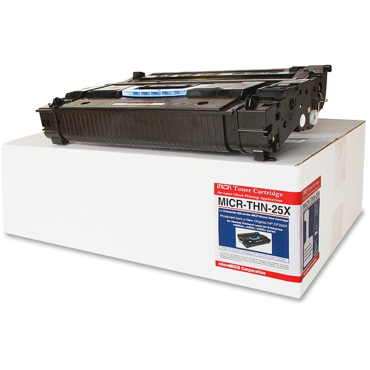 microMICR MICR Toner Cartridge, Alternative for HP 25X, Laser, Standard Yield, 34500 Pages, Black, 1 Each (MCMMICRTHN25X)