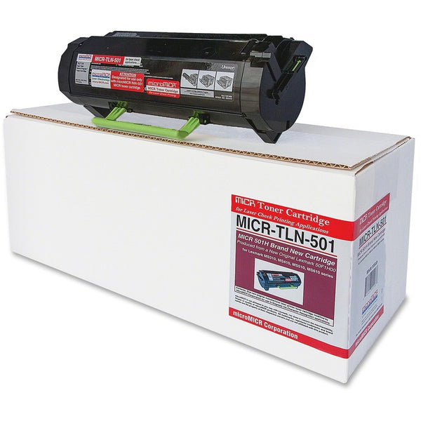 microMICR MICR Toner Cartridge, Alternative for Lexmark MS310, Laser, Black, 1 Each (MCMMICRTLN501)