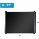 MasterVision MVI SoftTouch Deluxe Bulletin Board, 48" x 96"  (BVCMVI210301) Each