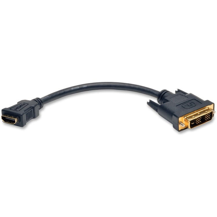 Tripp Lite by Eaton HDMI To DVI Adapter Cable, Black (TRPP13008N) Each