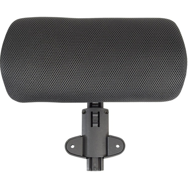 Lorell Headrest, Adjustable, 1-3/5" x 12-3/5" x 6", Black (LLR60329)