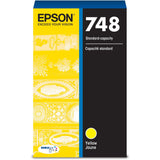 Epson DURABrite Pro 748 Original Standard Yield Inkjet Ink Cartridge, Yellow, 1500 Pages (EPST748420) Each