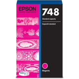 Epson DURABrite Pro 748 Original Standard Yield Inkjet Ink Cartridge, Magenta, 1500 Pages (EPST748320) Each
