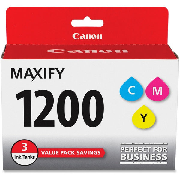 Canon Ink Tanks f/MB2020/MB2320 3/PK, CYN/MA/YW (CNMPGI1200CMY)