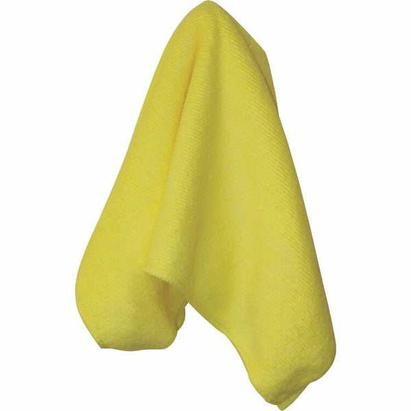 Genuine Joe All-Purpose Microfiber Cloth, Yellow (GJO85106)