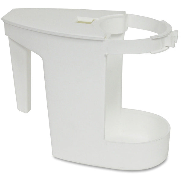 Genuine Joe Toilet Bowl Mop Caddy, White (GJO85121) Each