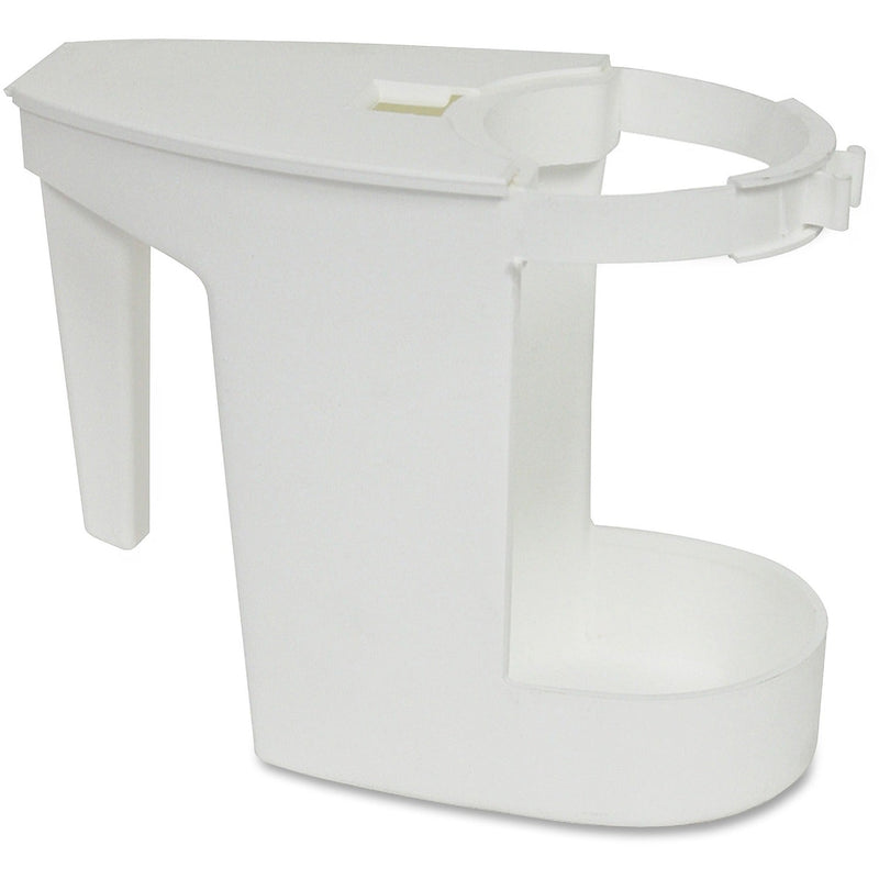 Genuine Joe Toilet Bowl Mop Caddy, White (GJO85121) Each
