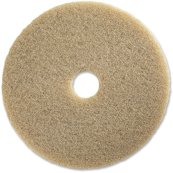Genuine Joe Ultra High-Speed Floor Pads, 20", 5/CT, Champagne (GJO91320) Case of 5