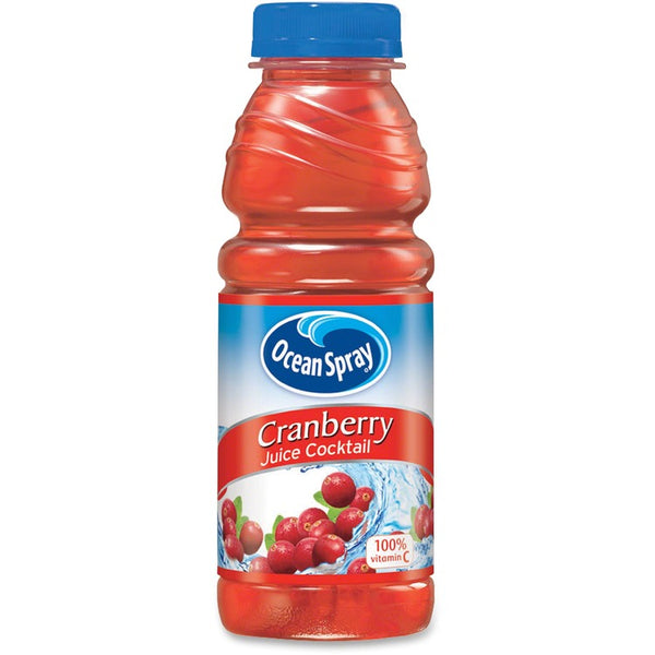 Ocean Spray Cranberry Juice, Plastic, 15.2oz., 12/CT, RD (PEP70191) Case of 12