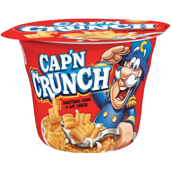 Quaker Oats Capn Crunch Corn/Oat Cereal Bowl, 1.51oz., 12/CT, Multi (QKR31597) Case of 12