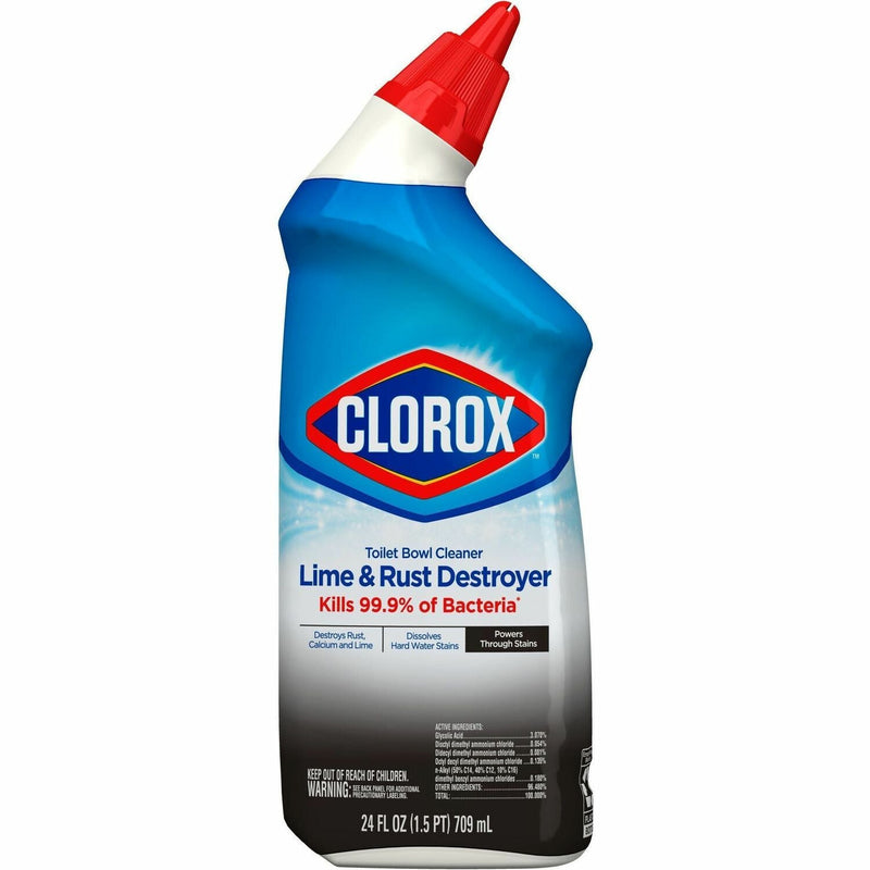 Clorox Toilet Bowl Cleaner Gel, 24oz Bottle (CLO00275) Each