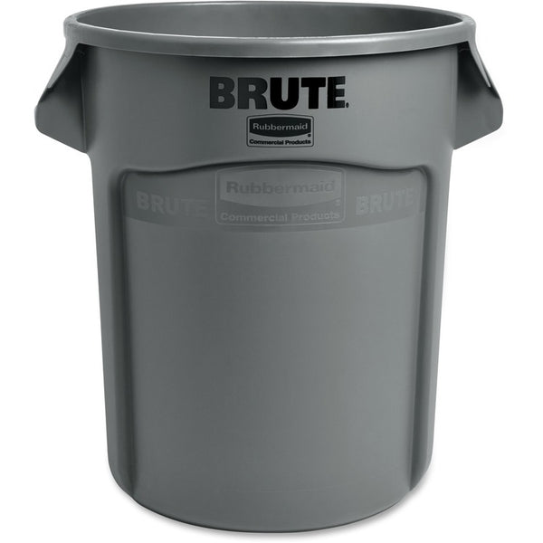 Rubbermaid Commercial Gray Round Brute Container, 20 Gallon (RCP262000GY) Each