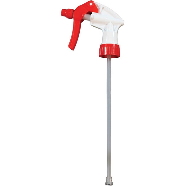 Genuine Joe Trigger Sprayer, Standard, 14.25"x10.75"x4.13", Red/White (GJO85131) Case of 24