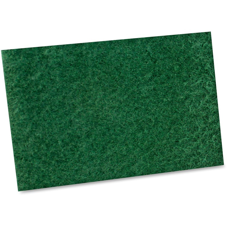 Impact Scouring Pad, General Purpose, 9"x6", 10/BG, Green (IMP7135B) 10 per Bag