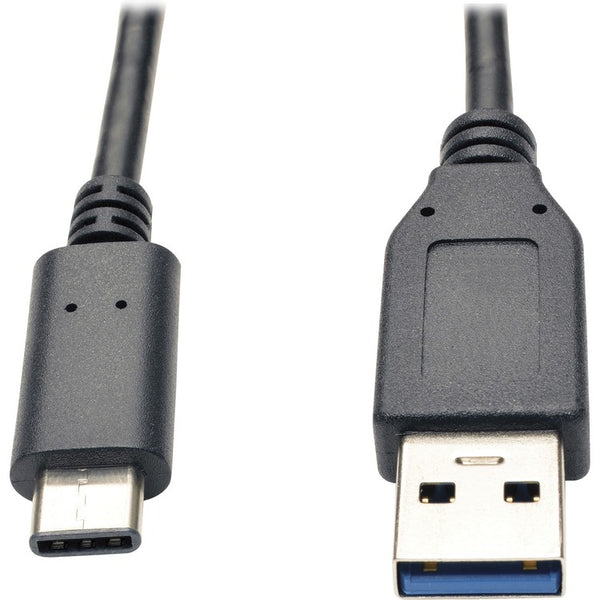 Tripp Lite series USB 3.1 Gen 1 (5 Gbps) Cable, USB Type-C (USB-C) to USB Type-A (M/M), 3 ft. (TRPU428003) Each